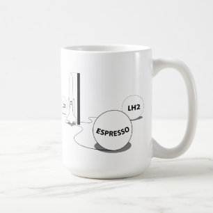 Rocket-Brennstoff Tasse