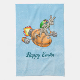 Rocket Bunny Geschirrtuch