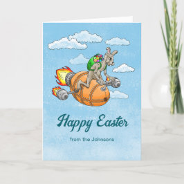 Rocket Bunny Ostercard Dankeskarte