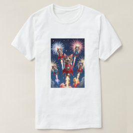 Rocket Cats - 4. Juli Cat T - Shirt