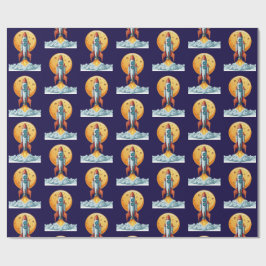 rocket geschenkpapier