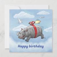 Rocket Hippo Birthday