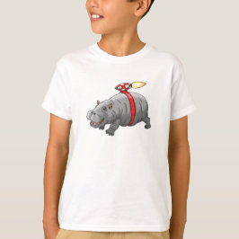 Rocket Hippo's Jetpack Ride T-Shirt