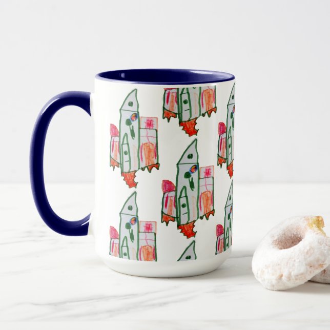 ROCKET Kaffee Mommy Tasse (Mit Donut)