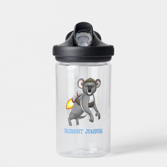 Rocket Koala Trinkflasche (Vorne)