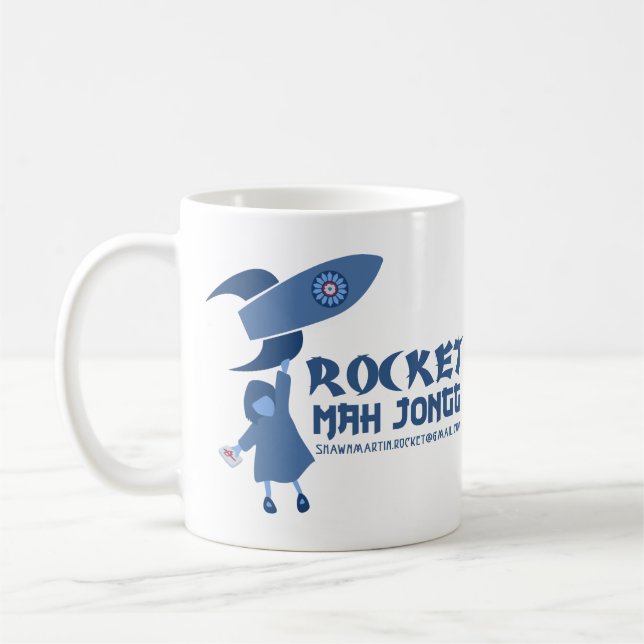 Rocket Mah Jongg Tasse (Links)