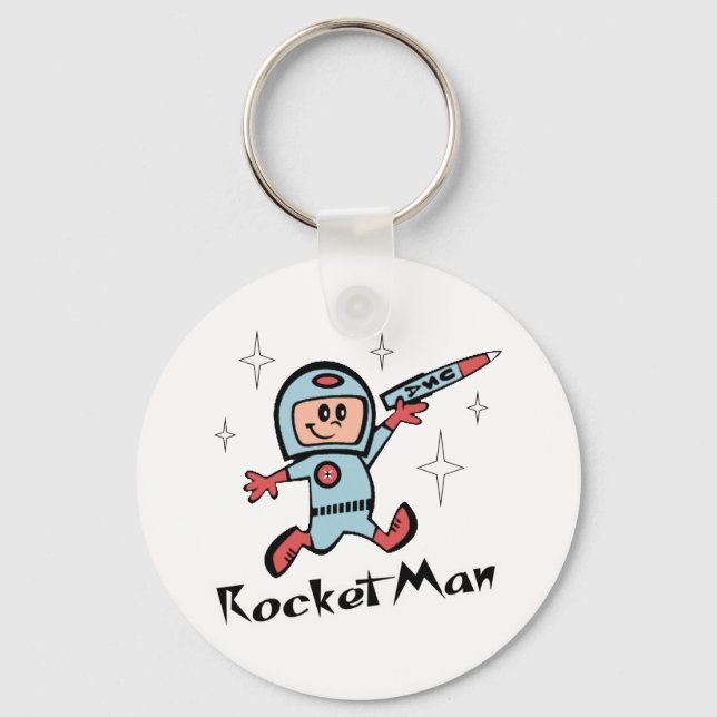 Rocket Man Schlüsselanhänger (Vorderseite)