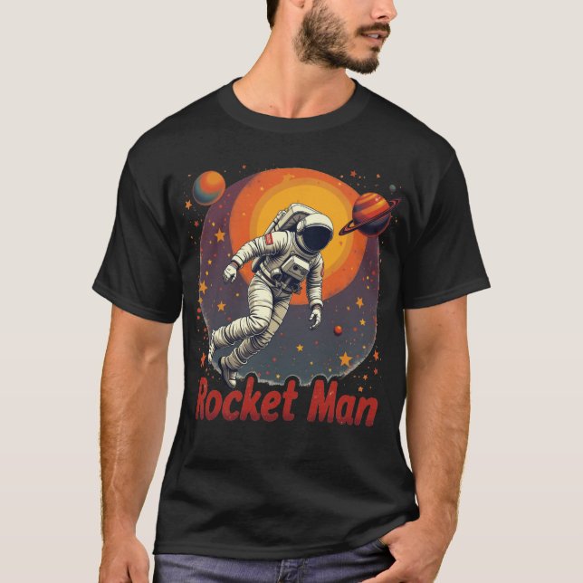 Rocket Man T-Shirt (Vorderseite)