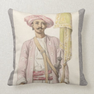 Rocket-Mann von Tipoo Sultan (1750-99), c.1793-4 Kissen