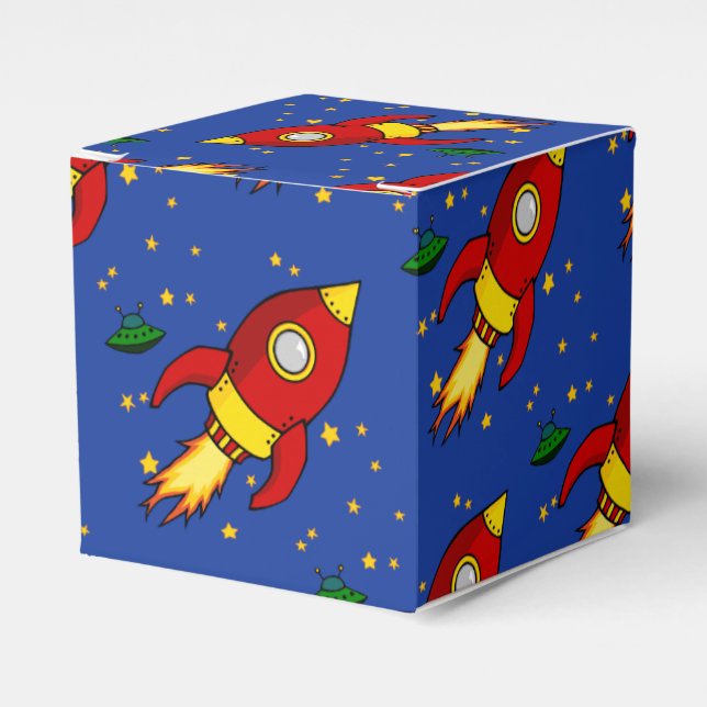 Rocket Red Gelb Classic Gevor Box Geschenkschachtel (Vorderseite)
