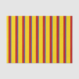 Rocket Red Strip Gewebepapier Seidenpapier