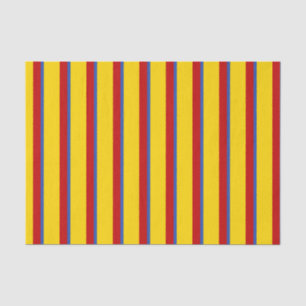 Rocket Red Strip Gewebepapier Seidenpapier