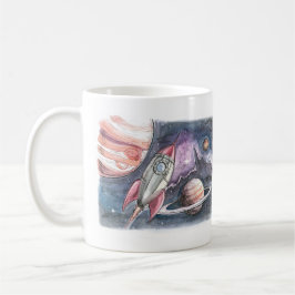 Rocket-Schiffs-Kaffee-Tasse Kaffeetasse