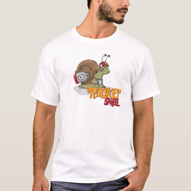 Rocket-Schnecke T-Shirt (Vorderseite)