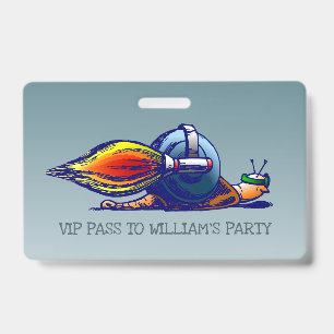 Rocket Schnecke VIP Pass Ausweis