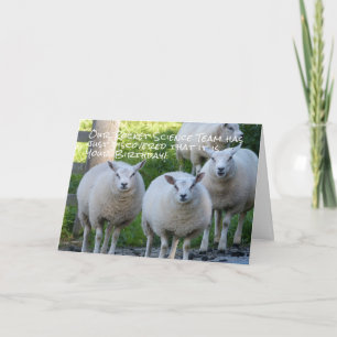 Rocket Science Birthday Karte