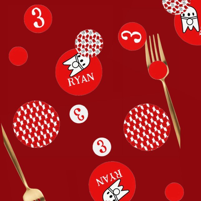 Rocket Ship Birthday Party Konfetti (Von Creator hochgeladen)