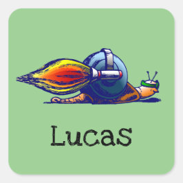 Rocket Snail Aufkleber