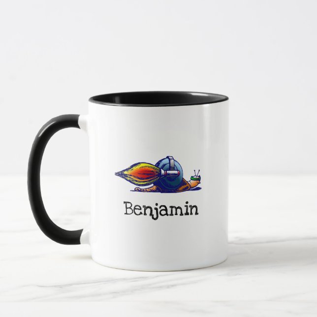 Rocket Snail Combo-Tasse Tasse (Links)