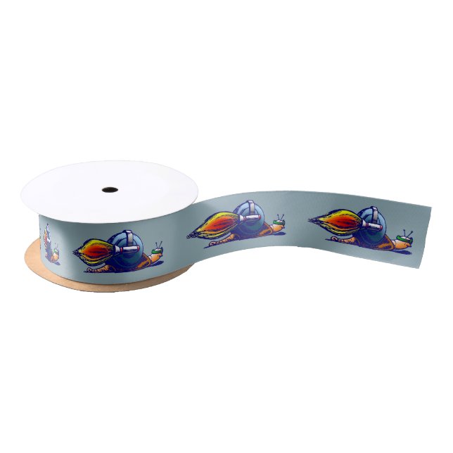 Rocket Snail Satinband (Spule)