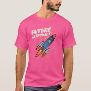 Rocket Space Travel Astronomie Wissenschaftler Zuk T-Shirt