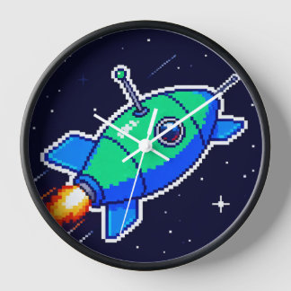 Rocket Squad Wall Clock Uhr
