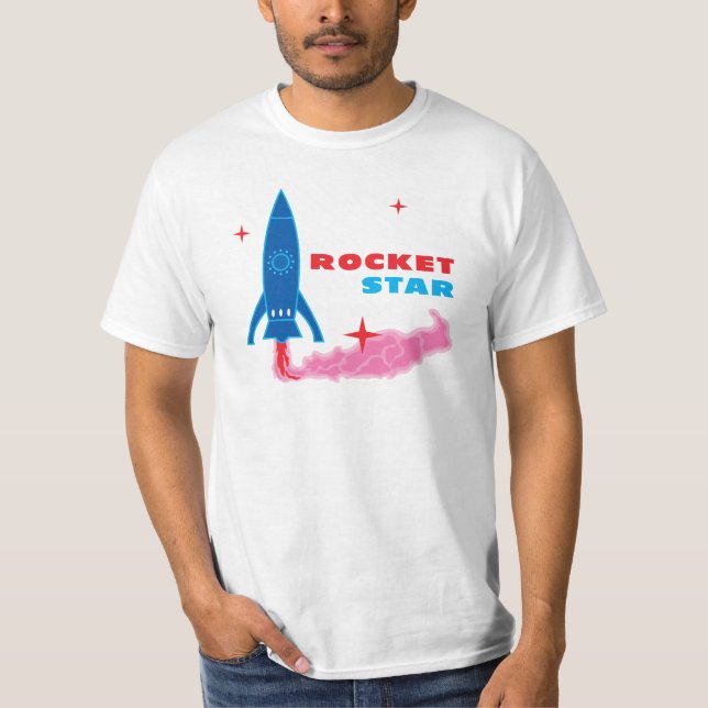 Rocket Star T-Shirt (Vorderseite)