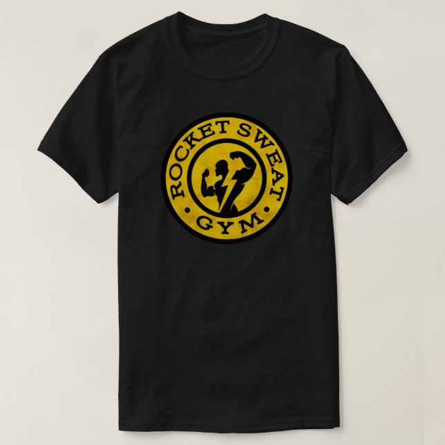 Rocket Sweat Gym Logo T-Shirt (Design vorne)