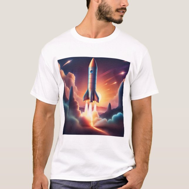 ROCKET T-Shirt (Vorderseite)