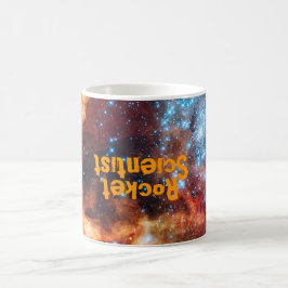 Rocket-Wissenschaftler-Geburt des Kaffeetasse