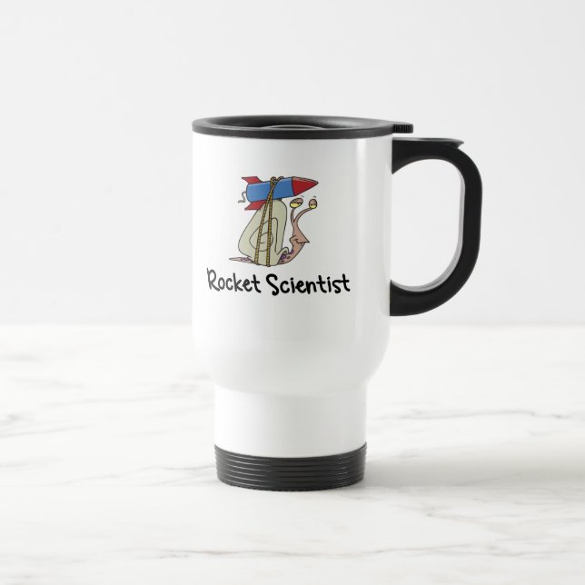 Rocket-Wissenschaftler-Tasse Reisebecher (Rechts)