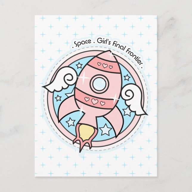 Rocketball Postkarte (Vorderseite)