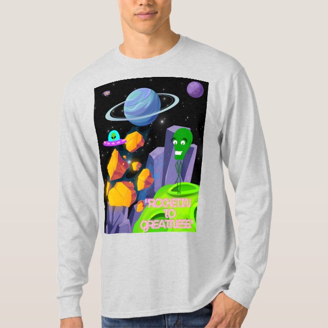 ROCKETING TO GREATNESS T-Shirt (Vorderseite)