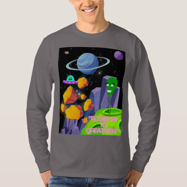 ROCKETING TO GREATNESS T-Shirt (Vorderseite)