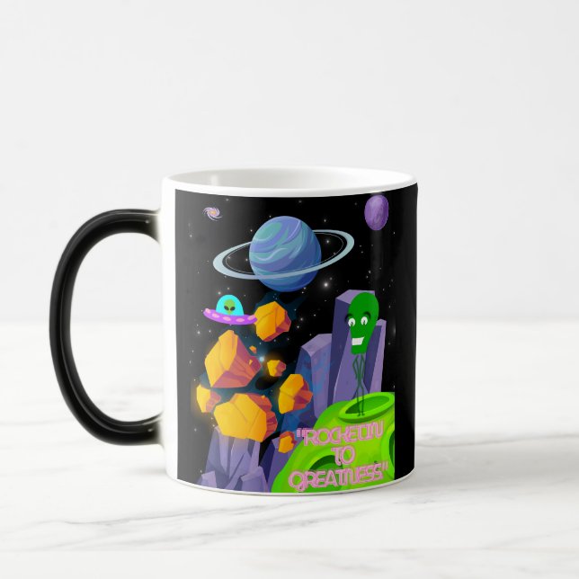 ROCKETING TO GREATNESS VERWANDLUNGSTASSE (Links)
