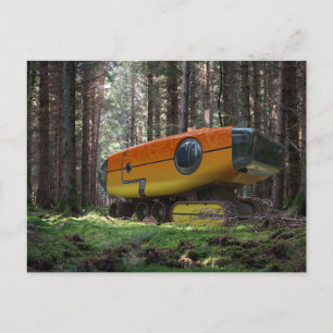 RocketLodge 3D-Wald - Postkarte