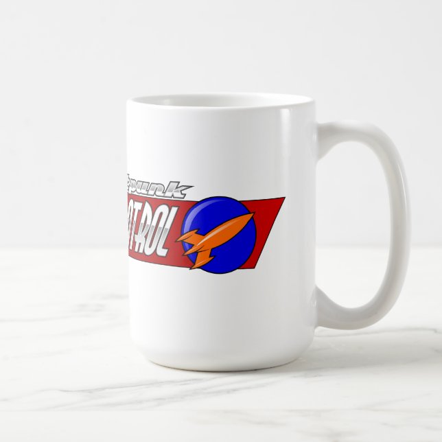 Rocketpunk Weltraumpatrol Pennant Tasse (Rechts)
