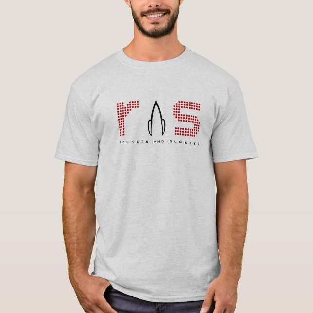 Rockets&Sunsets Logo T-Shirt (Vorderseite)