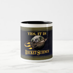 RocketScienceMug Zweifarbige Tasse