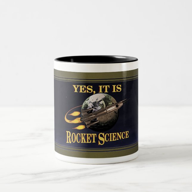 RocketScienceMug Zweifarbige Tasse (Mittel)
