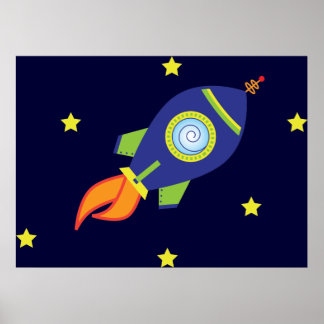Rocketship Poster