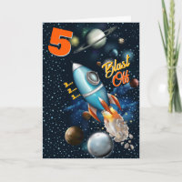 Rocketship Space Adventure Geburtstag