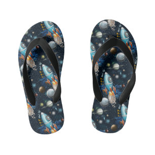 Rocketship Space Adventure Kinderbadesandalen