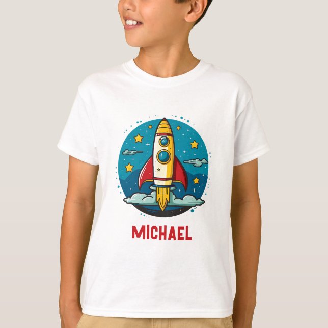 Rocketship T-Shirt (Vorderseite)