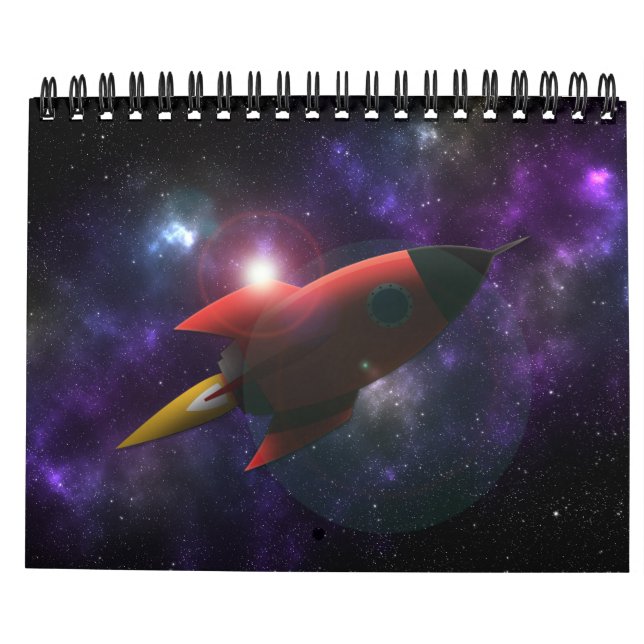 Rockey in space kalender (Rückseite)