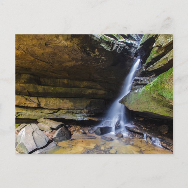 Rockfälle, Hügel, Ohio Postkarte (Vorderseite)