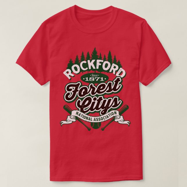 Rockford Forest Citys T-Shirt (Design vorne)