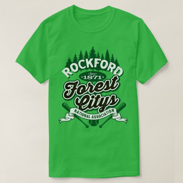 Rockford Forest Citys T-Shirt (Design vorne)