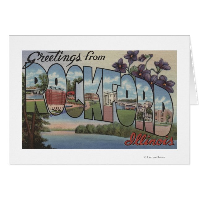 Rockford, Illinois - Große Buchstabenszenen (Vorderseite (Horizontal))
