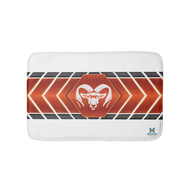 Rockford Rams #2 Bath Mat Badematte (Vorderseite)